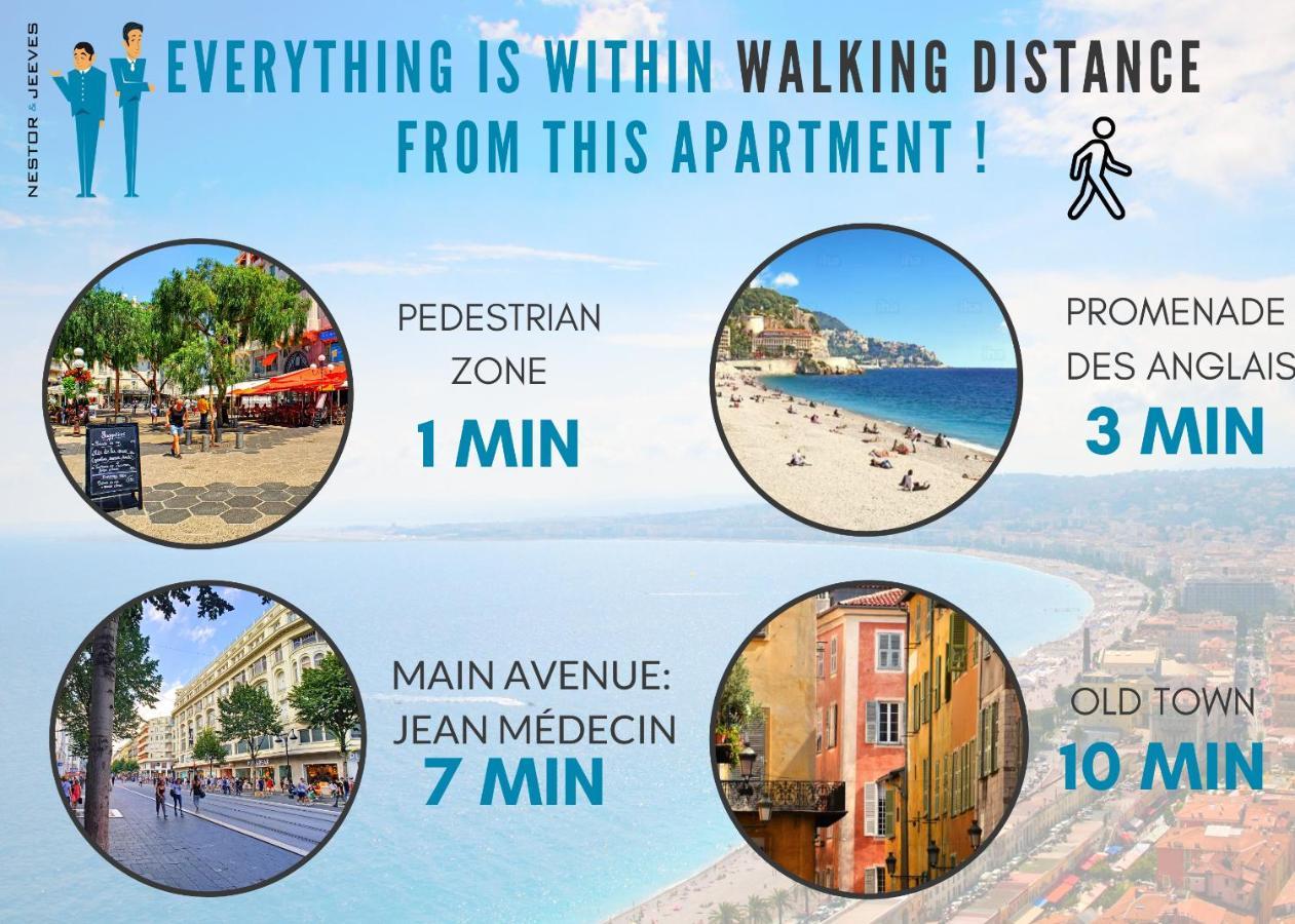 Nestor&jeeves - Lavinia - - Close Sea Appartement Nice